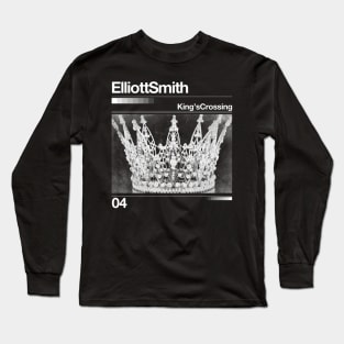 Elliott Smith // King's Crossing - Artwork 90's Design Long Sleeve T-Shirt